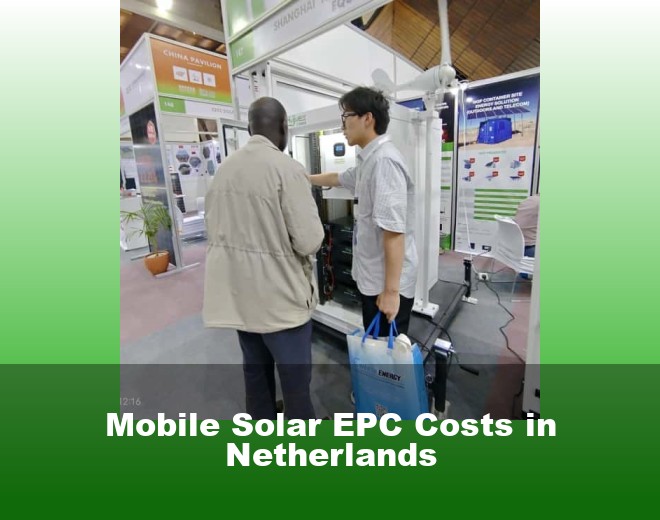 Mobile Solar EPC Costs in Netherlands